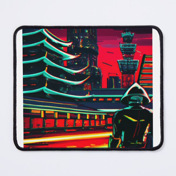 Item preview, The Neon Samurai designed and sold by Drake Lewdly.