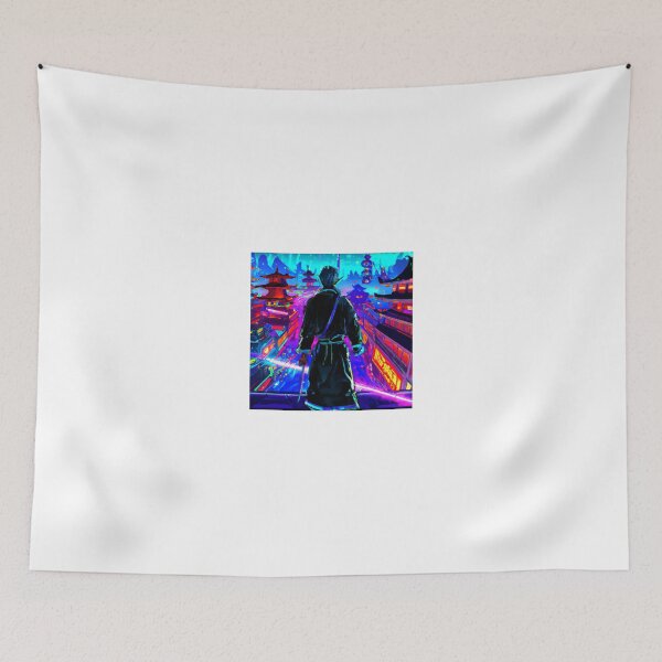 Item preview, Neon Samurai: Fusion of Tradition and Future designed and sold by Drake Lewdly.