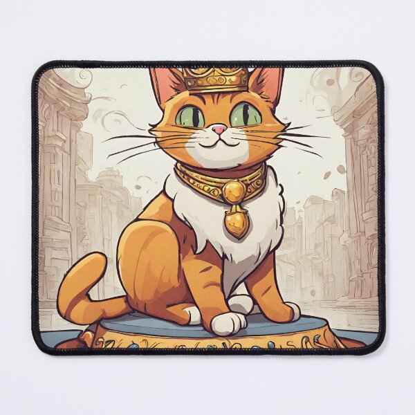 Item preview, king cat cartoon  digital paper designed and sold by pig2u.