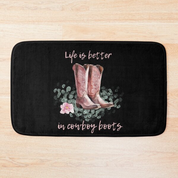 Item preview, Life is Better in Cowboy Boots Coastal Cowgirl designed and sold by Daria-Shop.