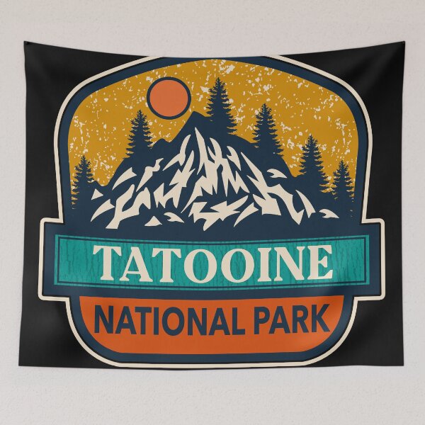 Item preview, Tatooine National Park designed and sold by nature-space.