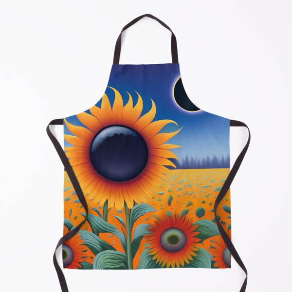 Item preview, Sunflower Total Solar Eclipse ,Sun Moon Phase, designed and sold by Lannanun.