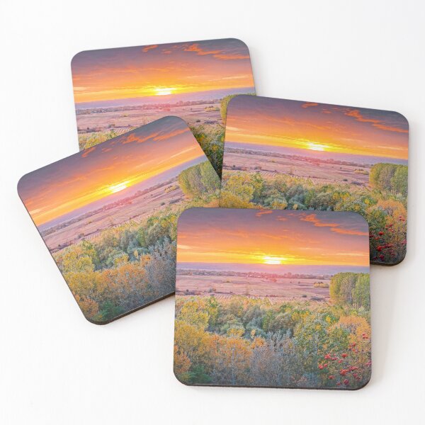 Item preview, Autumn Sunset Panorama designed and sold by psychoshadow.