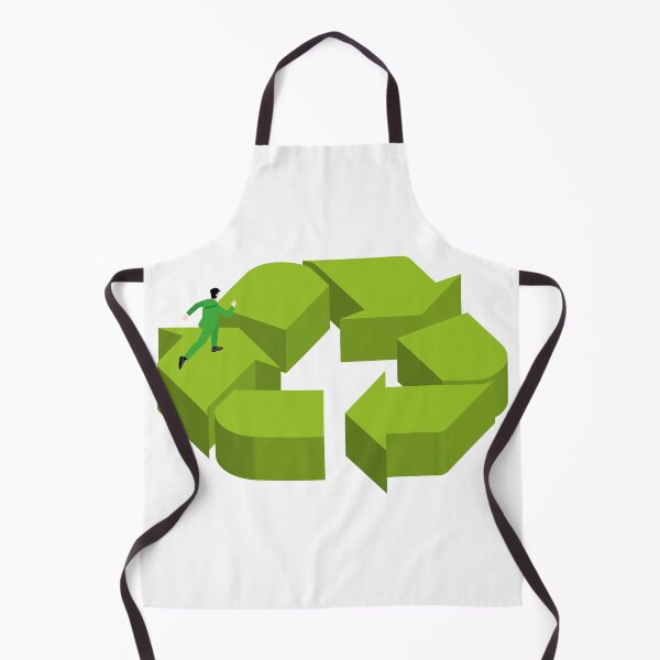 Item preview, A man runs on recycle symbol designed and sold by kongkorakrich.