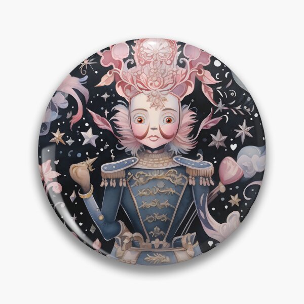Item preview, watercolor nutcracker pattern designed and sold by haroulita.