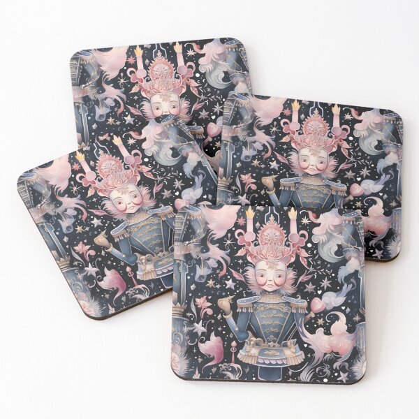 Item preview, watercolor nutcracker pattern designed and sold by haroulita.