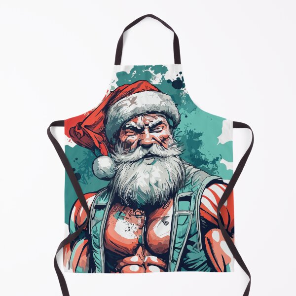 Item preview, Muscular Santa designed and sold by Kombinerki.