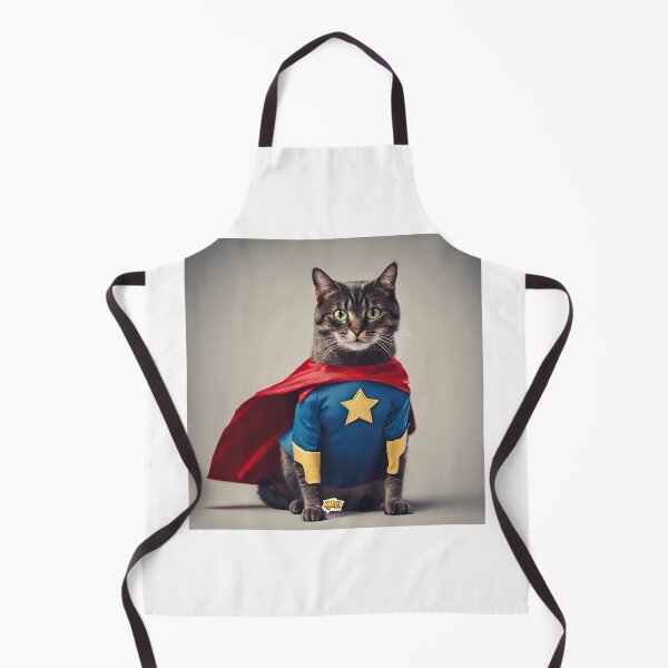 Item preview, cat super hero digital paper designed and sold by pig2u.