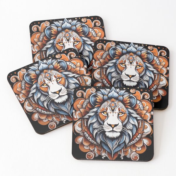 Item preview, Mandala Lion designed and sold by Getup-clothing.