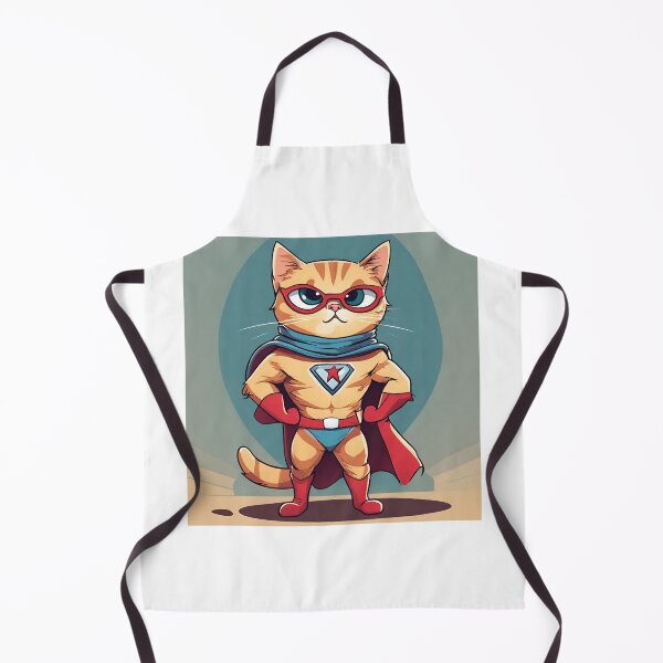Item preview, cat super hero digital paper designed and sold by pig2u.