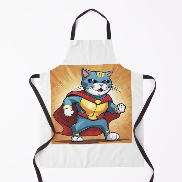 Item preview, cat super hero digital paper designed and sold by pig2u.