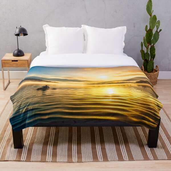 Artikelvorschau, Peace on the Lake at Sunrise entworfen und verkauft von Glenburn Graphics.