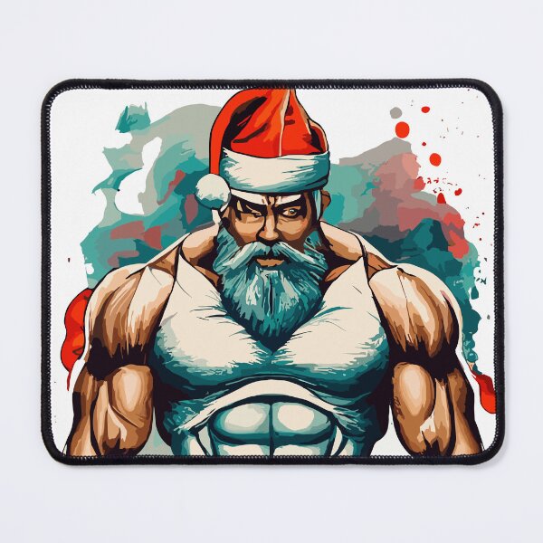 Item preview, Muscular Santa designed and sold by Kombinerki.