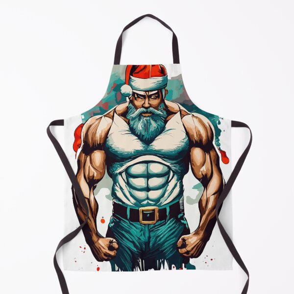 Item preview, Muscular Santa designed and sold by Kombinerki.