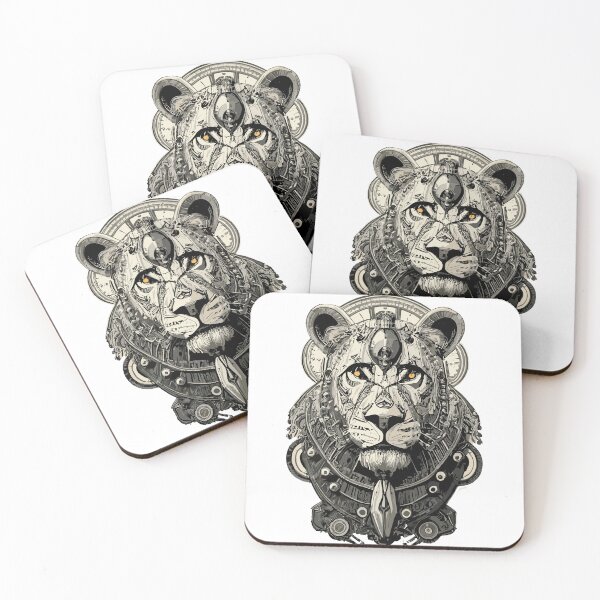 Item preview, Mechanical Lion designed and sold by ColorFlick.