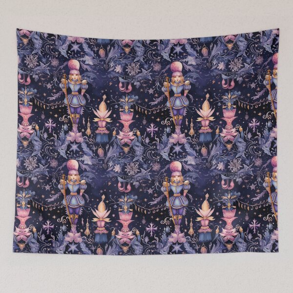 Item preview, Christmas watercolor nutcracker pattern designed and sold by haroulita.