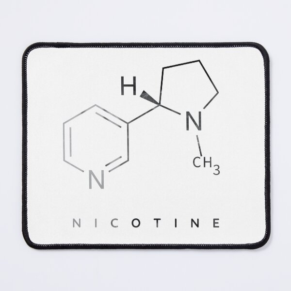 Item preview, Nicotine molecule designed and sold by GodsOfArt.