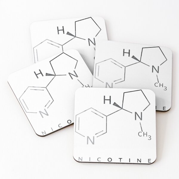 Item preview, Nicotine molecule designed and sold by GodsOfArt.