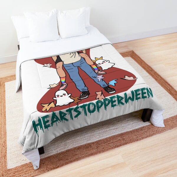 Heartstopper season 2 nick and charlie heartstopperween edition,heartstopper halloween Comforter