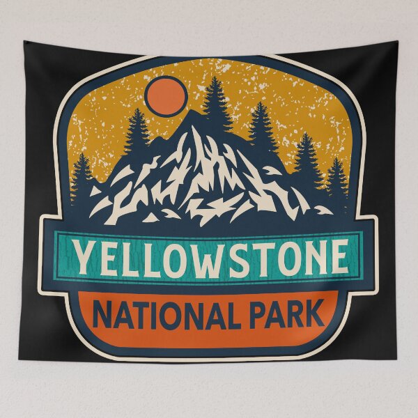 Item preview, Parque Nacional Yellowstone designed and sold by nature-space.