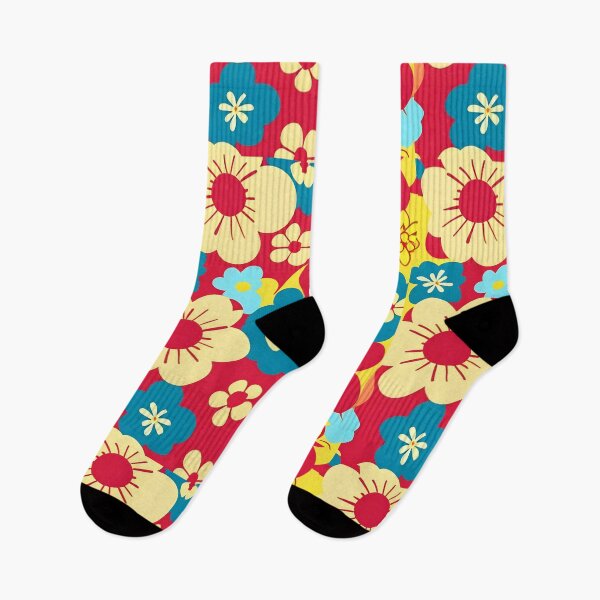 Artikelvorschau, Retro Blumen Muster   entworfen und verkauft von homestylemarket.