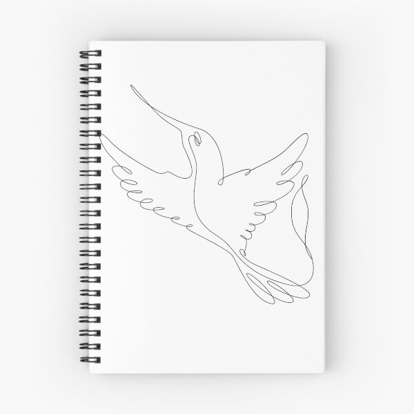 Item preview, Black Outline  transparent colibri bird designed and sold by VaskanianArt.