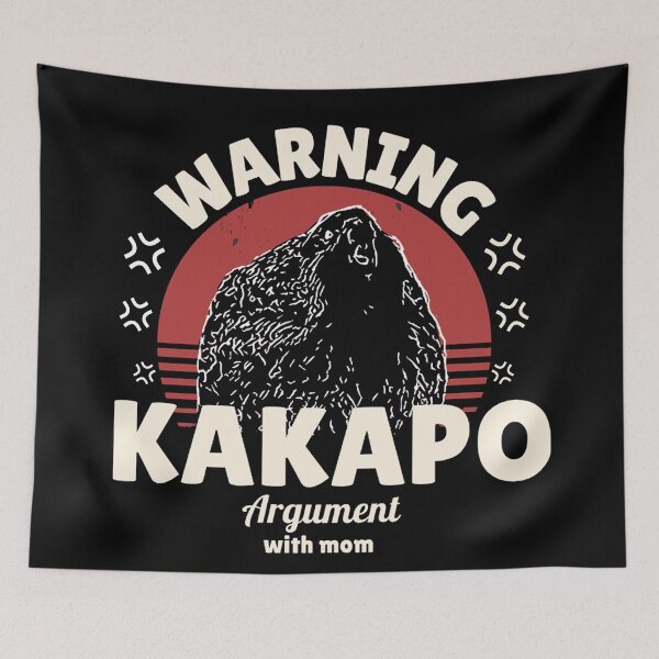 Item preview, Kakapo Argument with Mom Funny Talk Bird designed and sold by Yellowriversss.