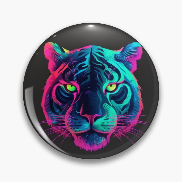 Item preview, Colorful Tiger Head designed and sold by ArtisShops.