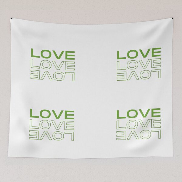 Item preview, Up side down LOVE in green black and white designed and sold by PHAMARTIST.