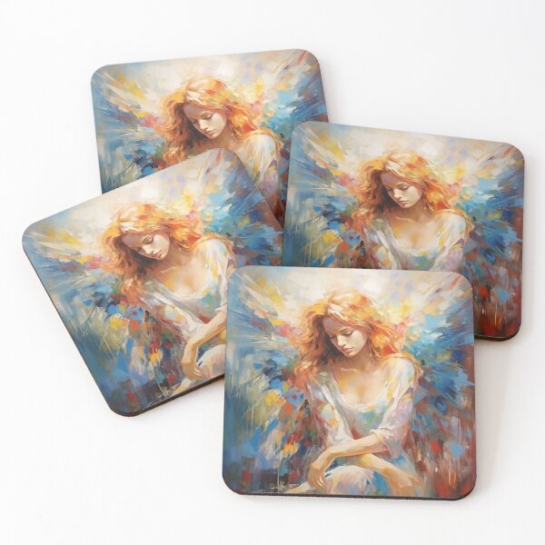 Item preview, Angel in white robe designed and sold by AI-Concepts.