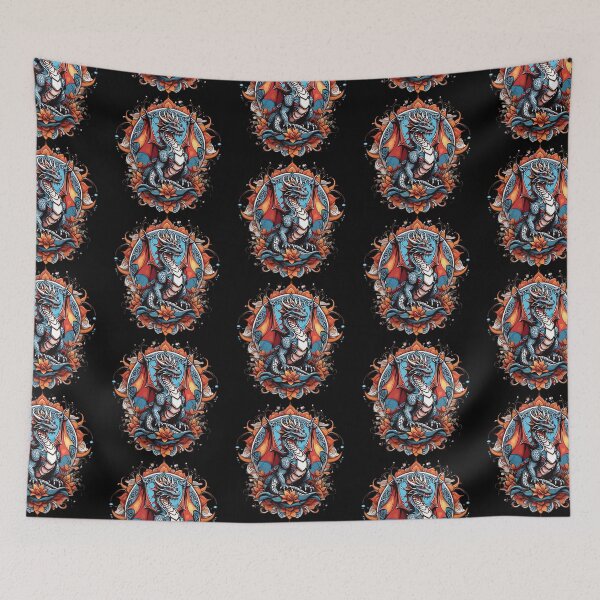 Item preview, Mandala Dragon designed and sold by Getup-clothing.