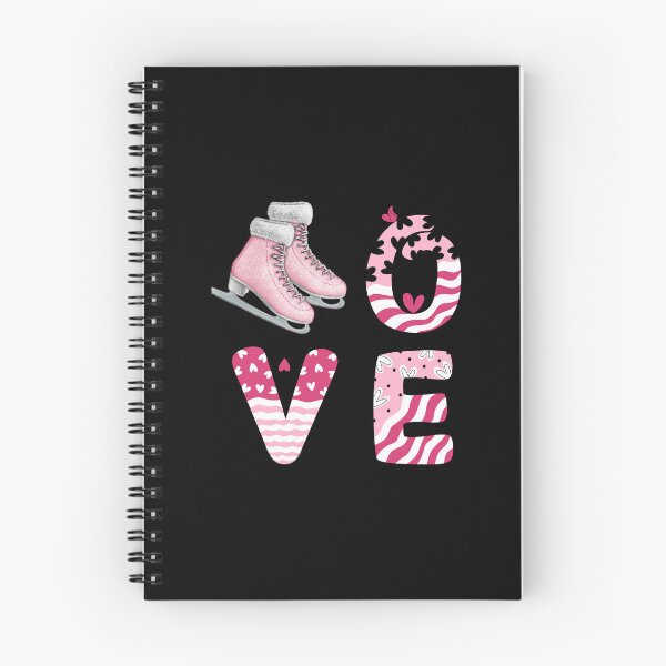 Item preview, Love Figure Skating in Pink designed and sold by ElLocoMus.