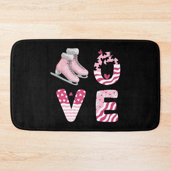 Item preview, Love Figure Skating in Pink designed and sold by ElLocoMus.