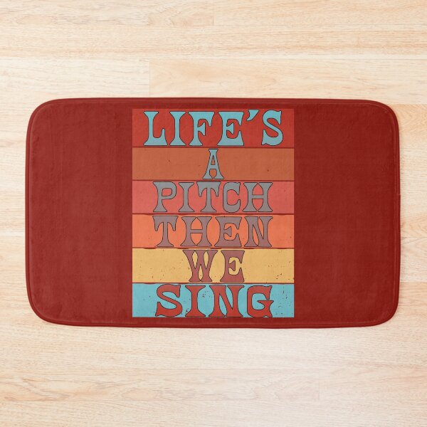 Item preview, LIFE'S A PITCH AND THEN WE SING ORANGES designed and sold by 4YourThoughts.