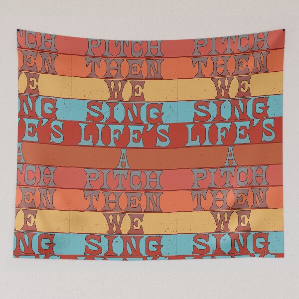 Item preview, LIFE'S A PITCH AND THEN WE SING ORANGES designed and sold by 4YourThoughts.