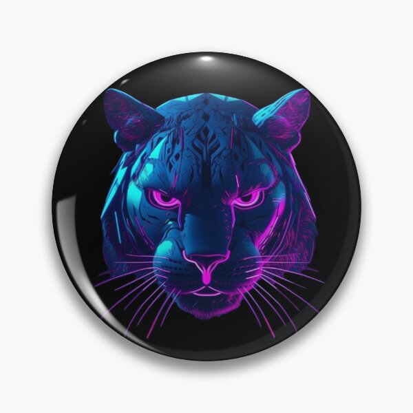 Item preview, Cyber Tiger Head designed and sold by ArtisShops.