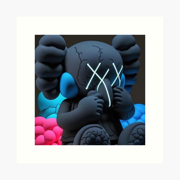 Download Kaws X Supreme Art Collaboration, Eye-Catching Aesthetic Wallpaper  Wallpaper