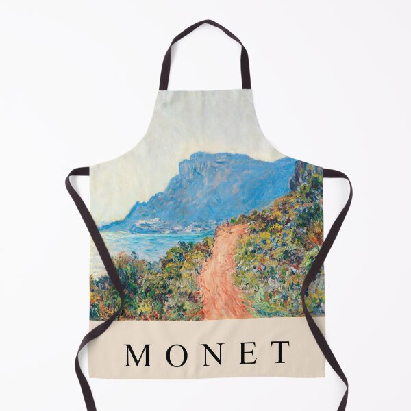 Item preview, Claude Monet The Corniche Near Monaco, Large Print Clothing, Phone Cases & Skins, Pillows & Totes, Scarves designed and sold by Suzana Djordjevic.