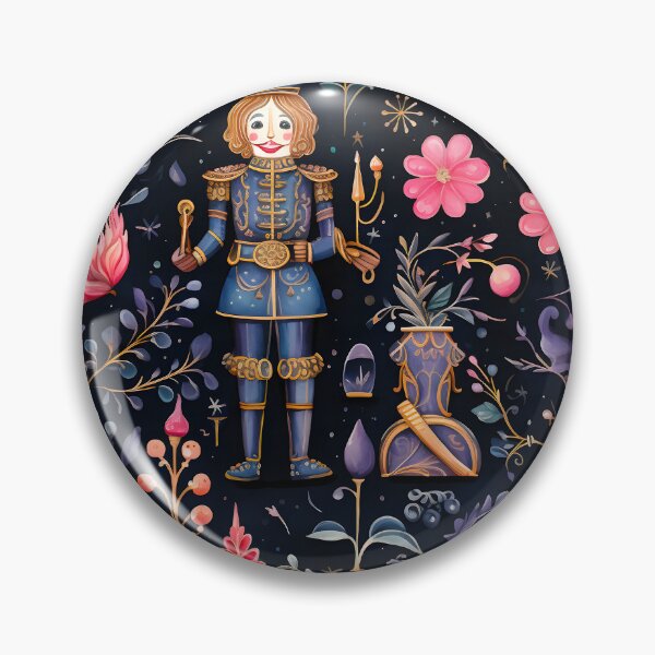 Item preview, Nutcracker floral pattern designed and sold by haroulita.