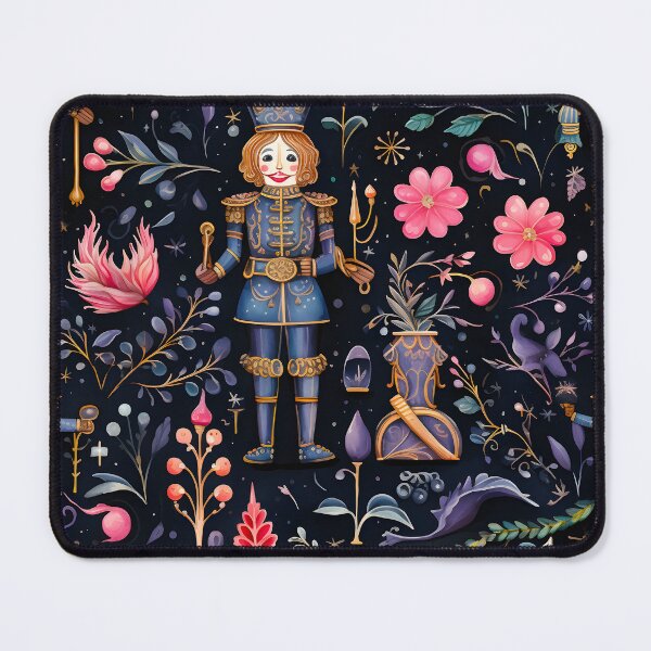 Item preview, Nutcracker floral pattern designed and sold by haroulita.