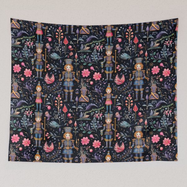 Item preview, Nutcracker floral pattern designed and sold by haroulita.