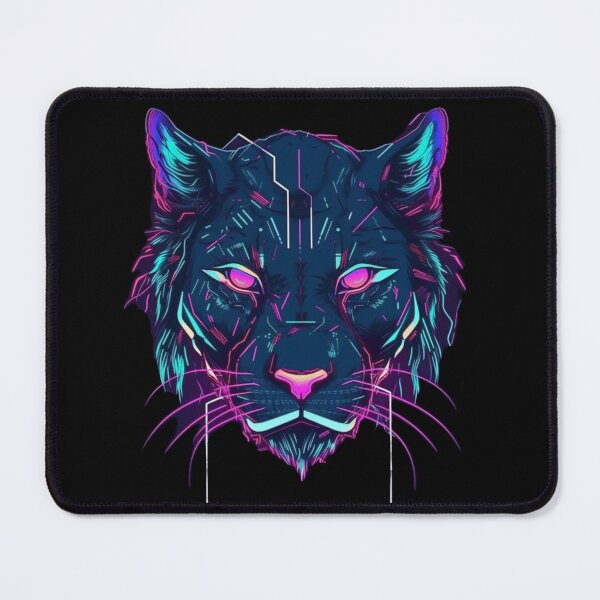 Item preview, Cyber Tiger Head designed and sold by ArtisShops.