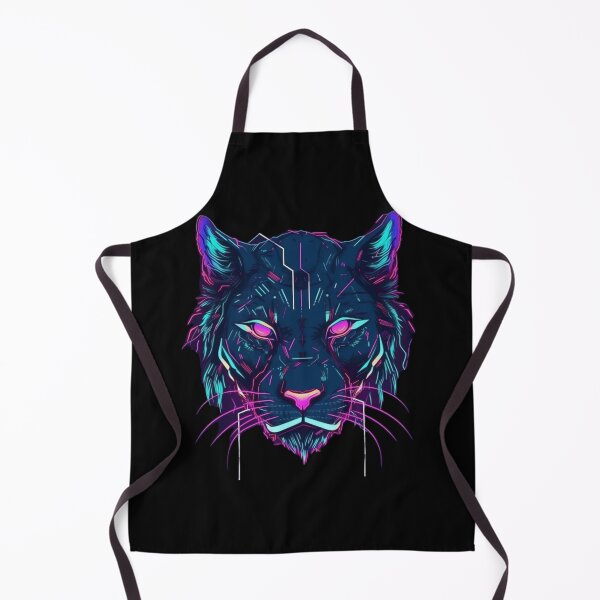 Item preview, Cyber Tiger Head designed and sold by ArtisShops.