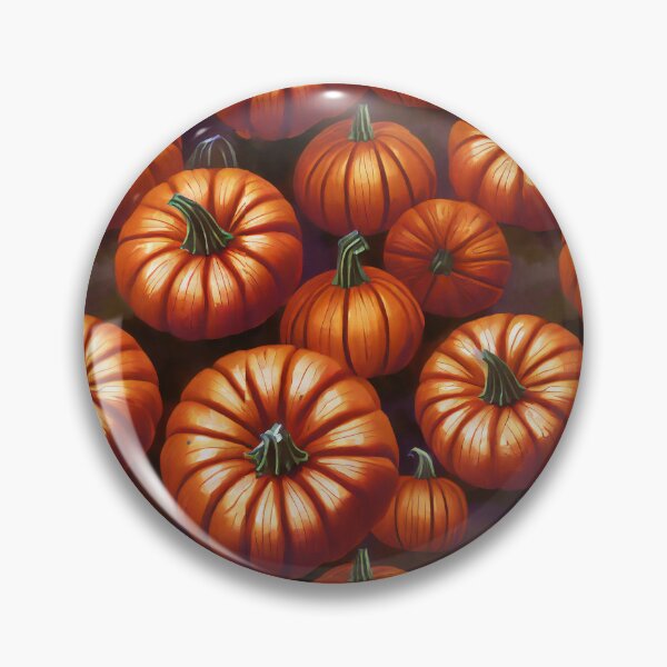 Item preview, Vintage pumpkin pattern designed and sold by Bratak.