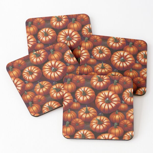 Item preview, Vintage pumpkin pattern designed and sold by Bratak.