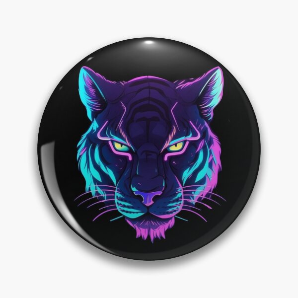 Item preview, Cyber Tiger Head designed and sold by ArtisShops.