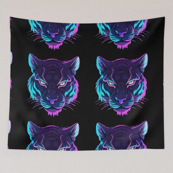 Item preview, Cyber Tiger Head designed and sold by ArtisShops.