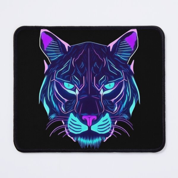 Item preview, Cyber Tiger Head designed and sold by ArtisShops.