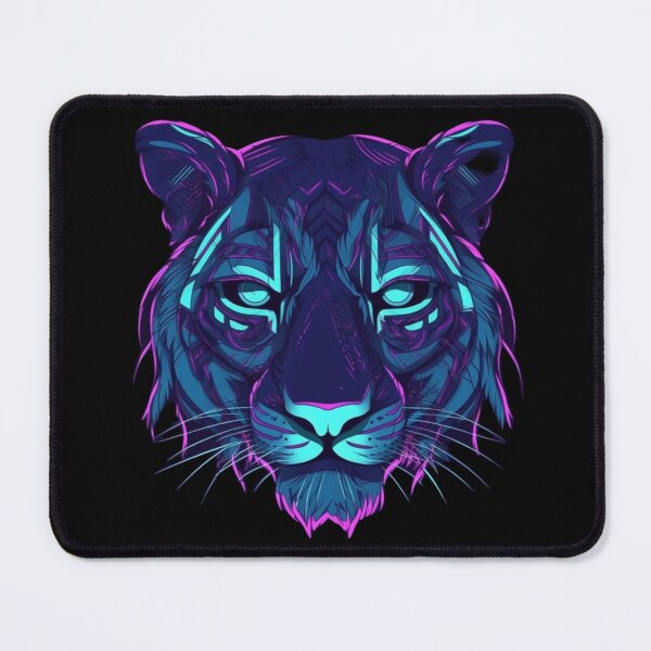 Item preview, Cyber Tiger Head designed and sold by ArtisShops.