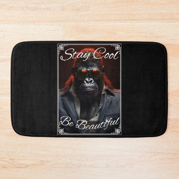 Item preview, Stay Cool Be Beautiful Gorilla Gangster designed and sold by PeteRascal.